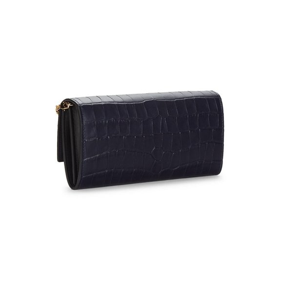 ALEXANDER MCQUEEN SKULL CROC-EMBOSSED LEATHER WALLET ON CHAIN BRAND NNEWW!!!!!!! - Picture 3 of 9